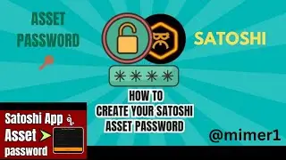 HOW TO CREATE ASSET WITHDRAW PASSWORD IN SATOSHI APP|🔓| SATOSHI UPDATE || SATOSHI ASSET PASSWORD 🔑