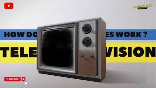 Television कैसे काम करता है 3D Animation | How does a television works | Hindi