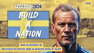 Shocking Season So Far | FM24 BUILD A NATION - SWEDEN | Part 5