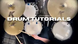 Worship Drumming Tutorials (my new gig)