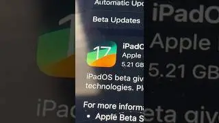 How To Download iOS 17 Beta!! #shorts