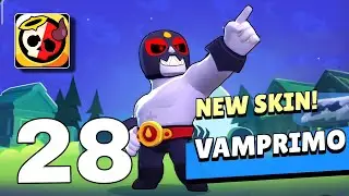 Brawl Stars - Gameplay Walkthrough Part 28 - Vamprimo Skin - No Commentary (iOS/Android)
