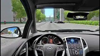 City Car Driving - Opel Astra | Normal Driving