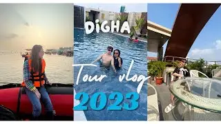 MY DOG FIRST OUTING | DIGHA TOUR VLOG 2023 | NEW LUXURY HOTEL DALTIN | DIGHA BEST HOTEL | DIGHA