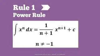 Basic Rules of Integration | Mathematical Economics
