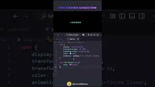 Text Loading Animation pure CSS | Css Loading Text Animation Tutorial | CSS Loader | CodeMinds