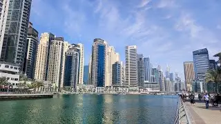 ОАЭ - День 1 - Дубай Марина, пляж JBR