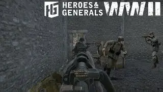 Heroes and Generals ► Sawmill | US Infantry Gameplay (with AI) #3