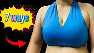 🌹7 ways to wear a bra with just only 1 cut line