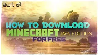 How to install minecraft java edition in PC/laptop for free || FREE
