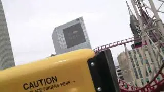 Roller coaster of Las Vegas NY NY