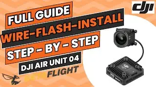 Quick Setup Guide - DJI Air Unit 04 - How To Wire, Flash & Betaflight Setup !!