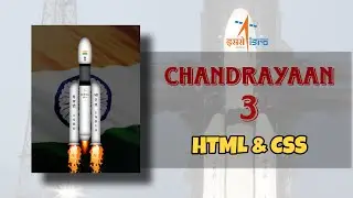 I have made Chandrayaan-3 using HTML & CSS 🤯 | Learn CSS in Fun Way |  