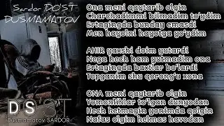 Ona haqida she'r SARDOR DO'ST | Она хакида шер САРДОР ДУСТ