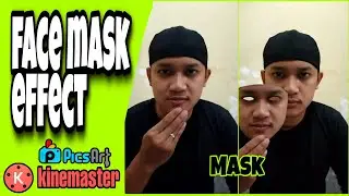 Tutorial Edit Face Mask Effect - TRICK IN KINEMASTER