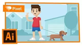 Рисование flat-иллюстрации в Adobe Illustrator