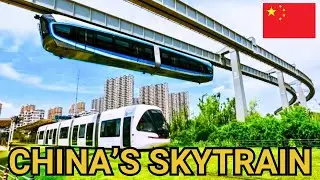 Riding China's Driverless Capsule Sky Train