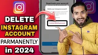 How To Delete Your Instagram Account Parmanently In 2024 || Instagram Account Delete Kaise Kare ?