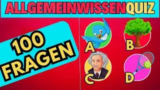 Das große Allgemeinwissen Quiz 2025 🧠 | Teste dein Wissen mit diesen 100 Fragen!