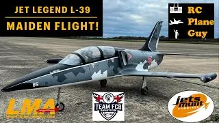 Jet Legend 1:5 scale L-39 Maiden Flight - FCB Team Day