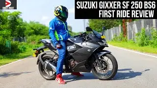 Suzuki Gixxer SF 250 BS6 Top Speed First Ride Review 
