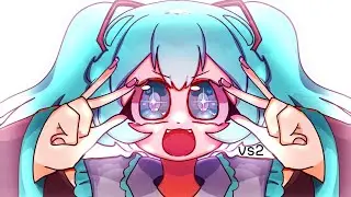 MIKU MIKU BEAM! (animation trend) Old VS New🗣‼️💕💙