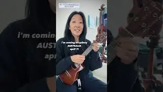 Cynthia Lin Down Under / Live in Sydney 2024! #100daysuke2024 #ukulele