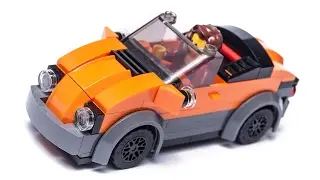 how to make LEGO stuff ! City CABRIO car moc tutorial