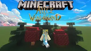 Minecraft, But It's Alice In Wonderland...