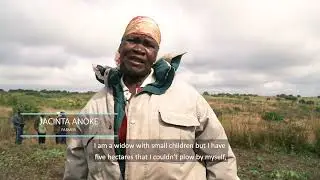How A Widowed Mother Overcame Challenges to Work Her Land