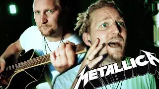 Welcome Home (Sanitarium) Live Vocal & Acoustic Cover by Rob Lundgren