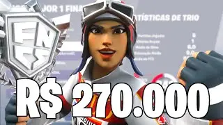 COMO ELES GANHARAM 270 MIL REAIS JOGANDO FORTNITE?!