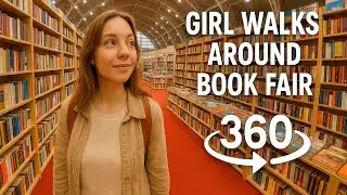 Insta360 X4  Світ книг навколо тебе — 360° прогулянка ВДНГ на фестивалі 