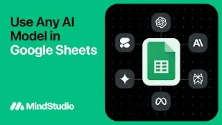 Use Any AI Model in Google Sheets - Including Image Generation!