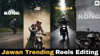 Trending Jawan Prevue Theme Lyrics Reels Editing | Jawan Capcut Template | Capcut Trending Template