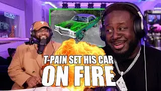 T-PAIN SET HIS CAR ON FIRE 🔥