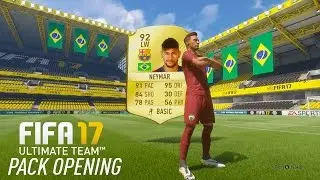 I got NEYMAR in FIFA 17 pack opening YAaaaay
