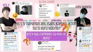 BTS 'V' napansin ang GMA-7 actor na si Ruru Madrid?