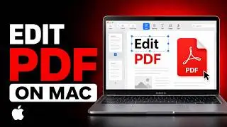 How To Edit a PDF On Mac | Edit a PDF On Mac | No Extra Software Needed | macOS Tutorial