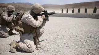 US Marines Shooting The M4 Carbine Like Boss