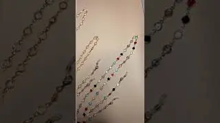 Ланцюжок для окулярів з камінцями