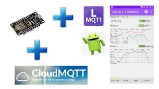 Tutorial #12 ESP8266 (Parte2) - MQTT + CloudMQTT + App de Android LinearMQTT
