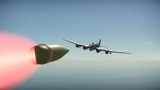 130mm proximity fuzed shells destroy a bomber (war thunder)