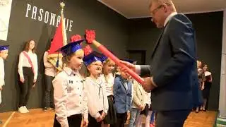 Pasowanie na ucznia w SP1 [INFO TV]