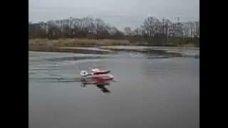 Midle stick - vzlet s plováky
