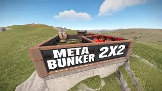 META BUNKER 2X2 for DUO/TRIO | Rust Base Design 2023
