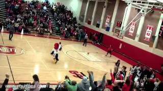 Perhaps *THE* most amazing half-court shot ever?!