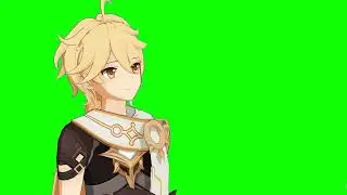 Albedo Green Screen  【MMD Genshin Impact】