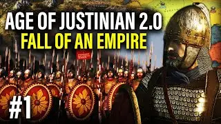 THE SASSANIDS INVADE ROME: Age Of Justinian 2.0 Campaign Part #1