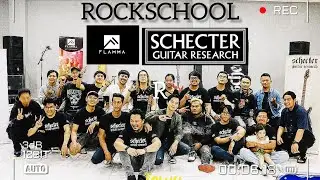 NGABUBURIT ALE FUNKY WITH FLAMMA & SCHECTER Dievent kumpul Gitaris ROCKSCHOOL 🔥 CIBINONG SOLUSI CAFE
